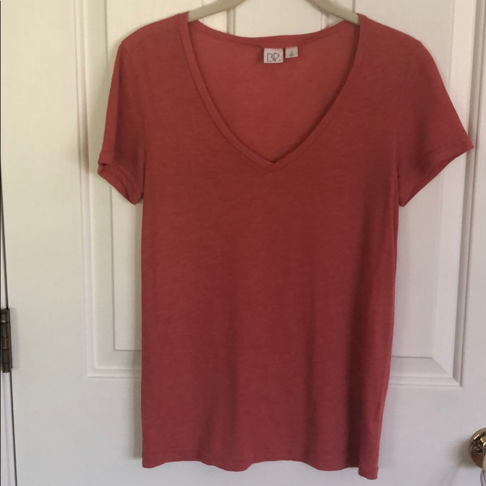BP peach vneck tee